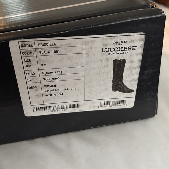 Lucchese Priscilla Boot - Size 9 - Picture 7 of 8